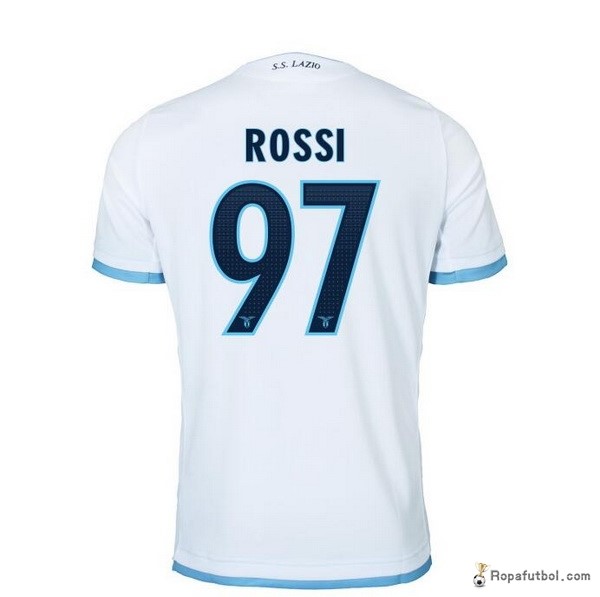 Camiseta Lazio Replica Tercera Ropa Rossi 2016/17 Blanco